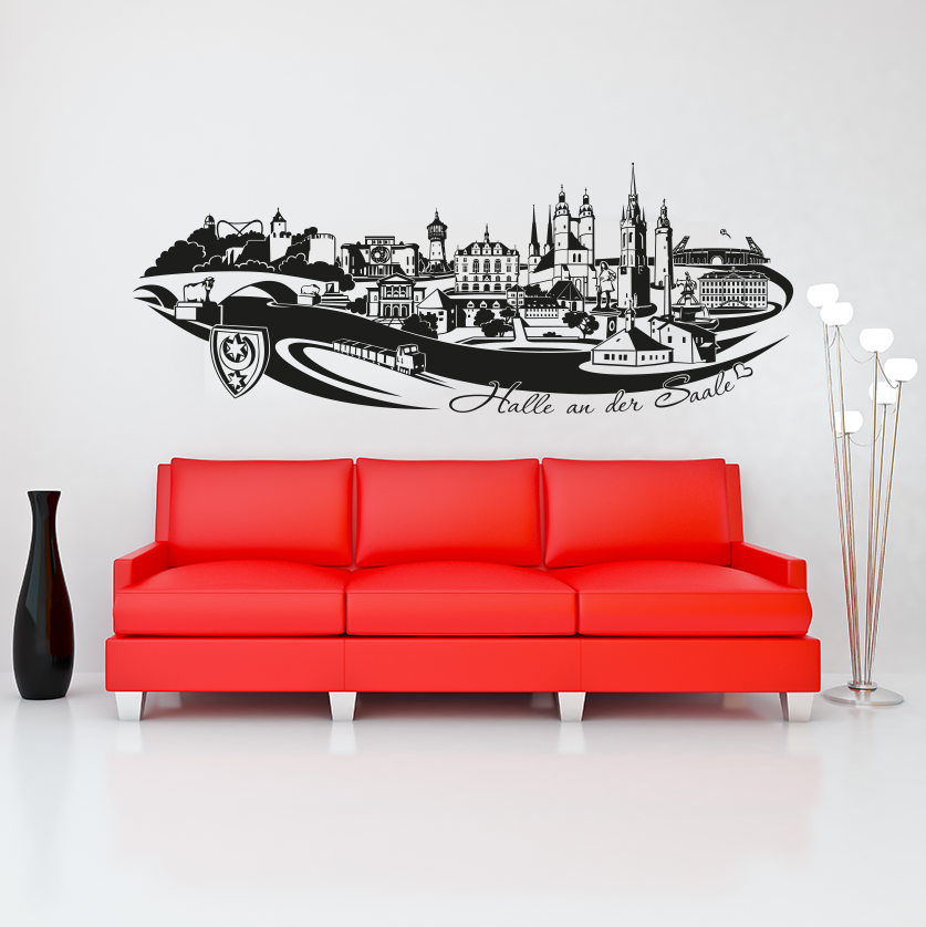 Skyline Halle Saale - 2014