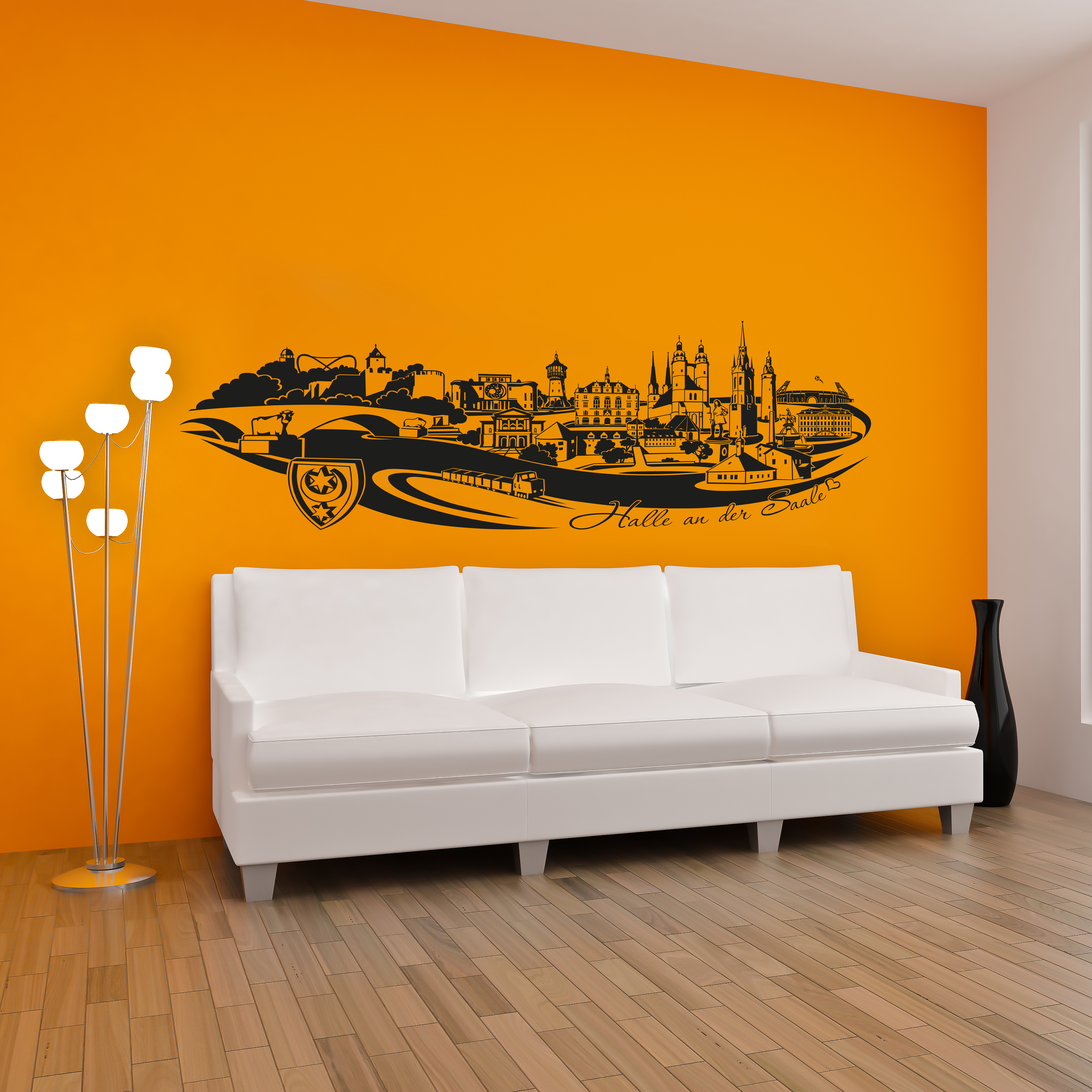 Skyline Halle Saale - 2014